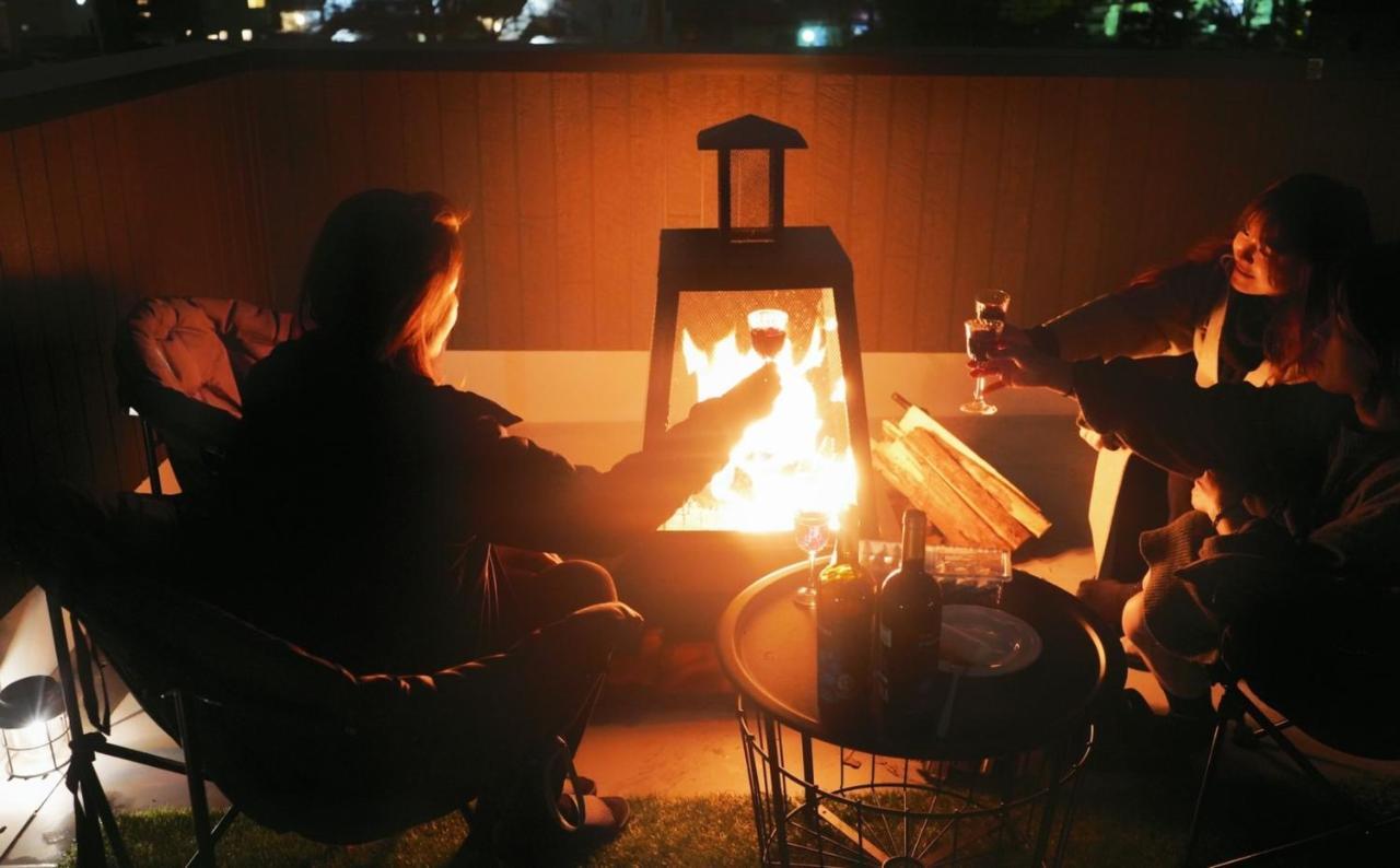 ヴィラ山間堂premier Garden Villa Bbq Bonfire Fuji View Annovillas Sankando 富士河口湖 外观 照片